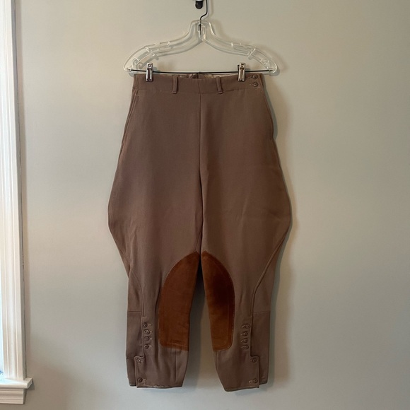 Vintage 1940s/50s Saddlecraft by Montgomery Ward Wool Riding Equestrian Jodhpurs - Picture 1 of 7